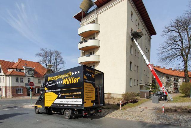 Möbellift schnell und einfach in Hochkirch
